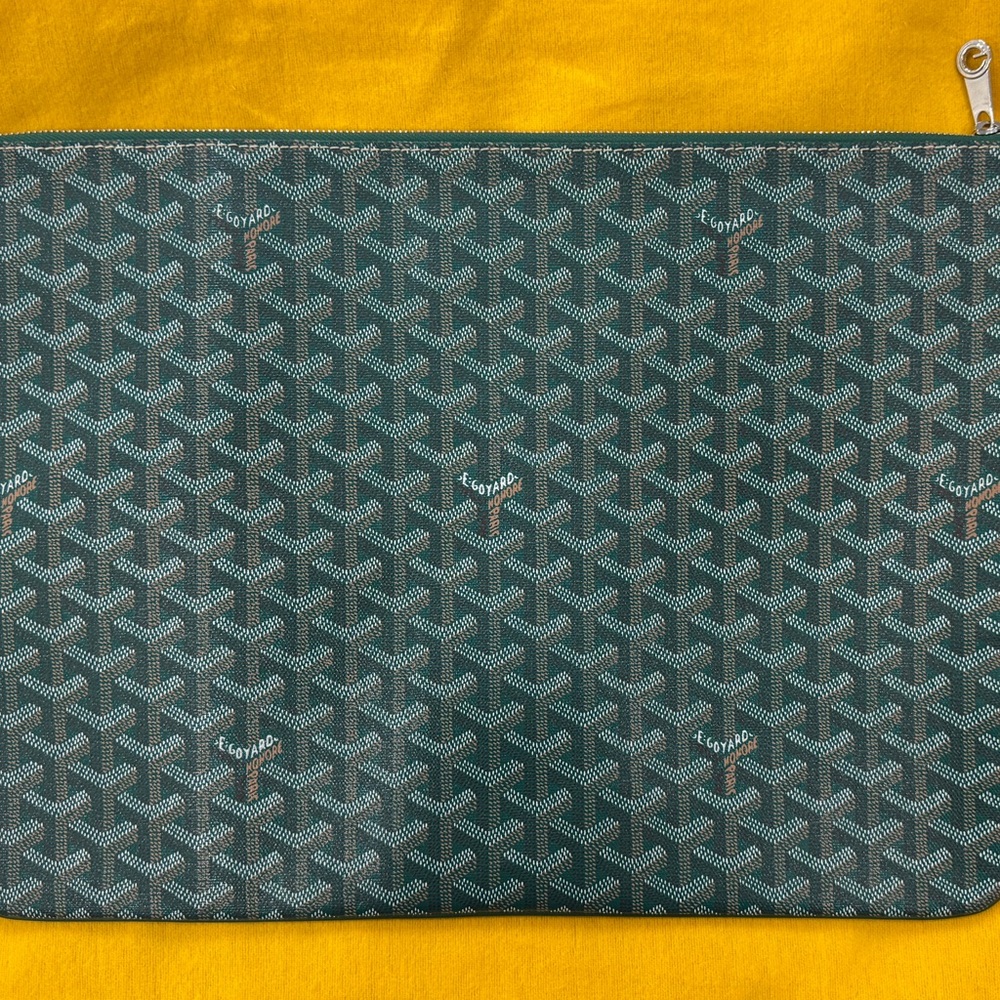 Goyard Senat Pouch GM Green